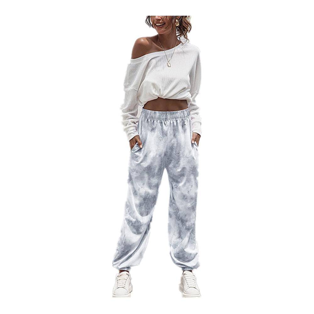 Entdecke den ultimativen Komfort Damen Jogginghose Lang mit elastischem Bund und Taschen für maximalen Stil und Bequemlichkeit beim Training und in der Freizeit