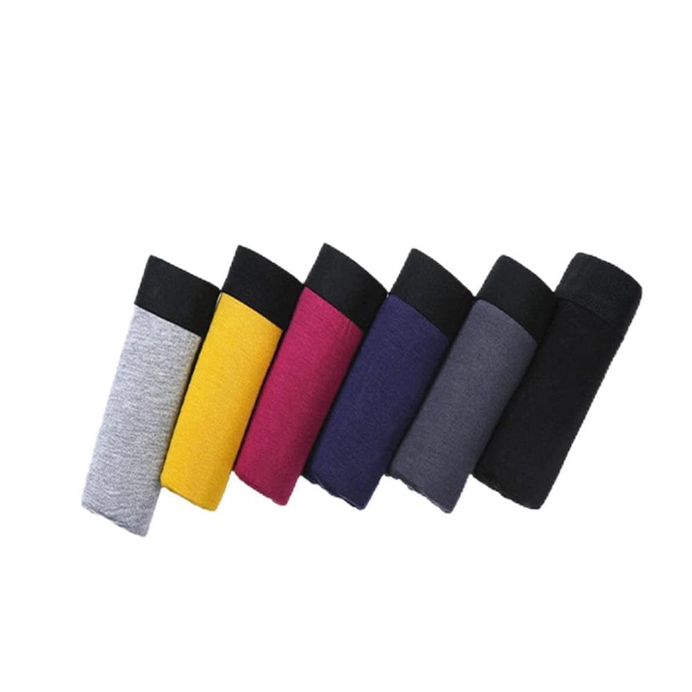 Erlebe den ultimativen Komfort 6er Pack Boxershorts für Herren aus atmungsaktiver Fiber Unterwäsche - Stylische und bequeme Höschen