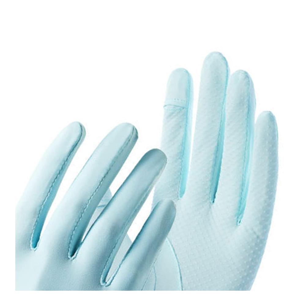 Fahrhandschuhe Atmungsaktiv Stoßfest Blau - Perfekter Griff für jede Fahrt! Komfortabel und dünn mit Fingerspitzenöffnung für maximale Bewegungsfreiheit. Holen Sie sich jetzt Ihr Paar