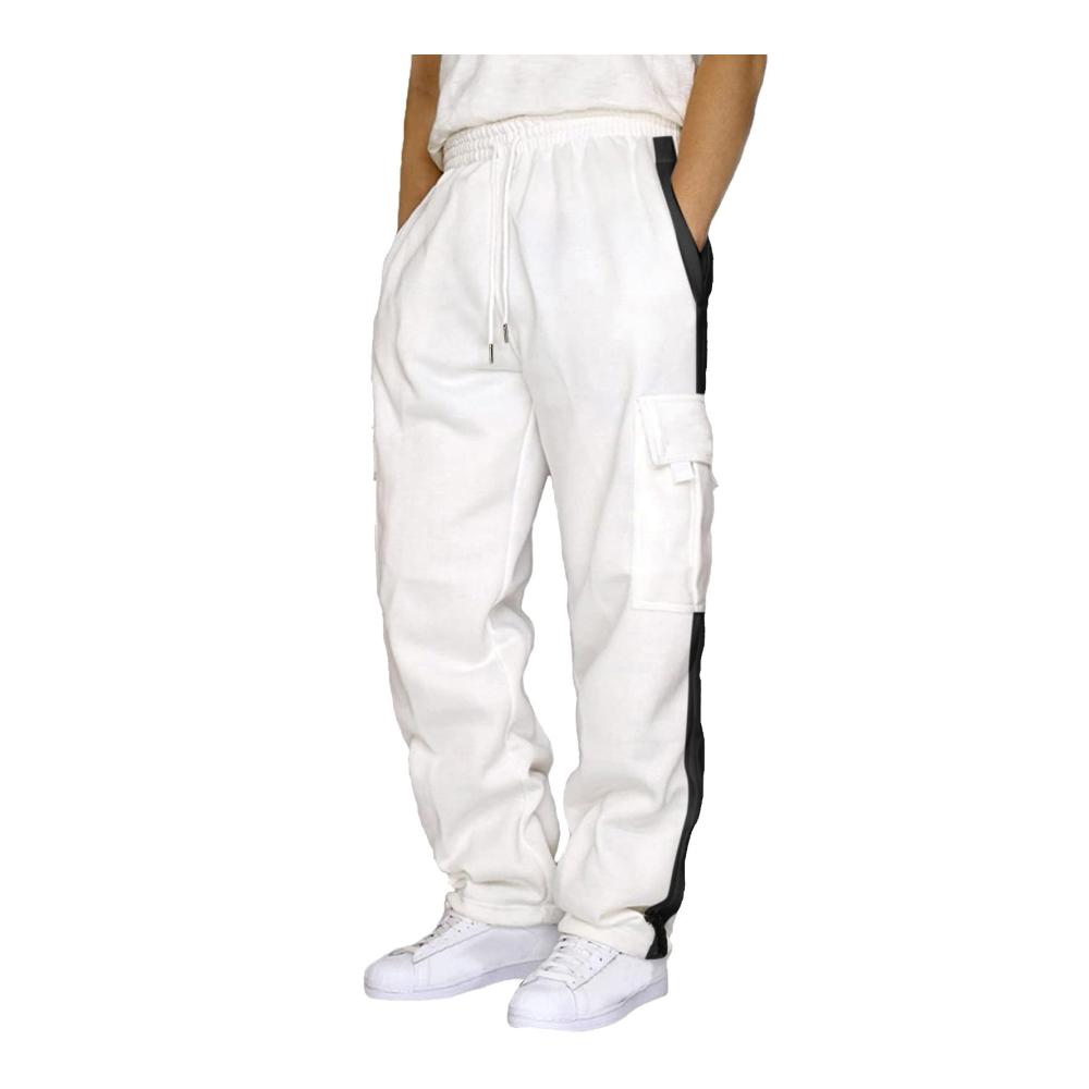 Bequeme Herren Jogginghose Langgröße Winterwarm Elastischer Bund Taschen – Perfekt für Fitness Sport & Freizeit