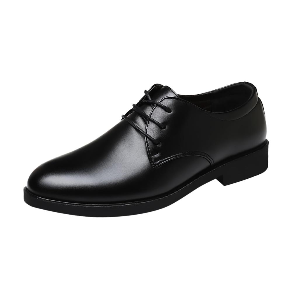Stilvoll tanzen und führen Hochwertige Lederschnürhalbschuhe für Herren - Elegante Derby Budapester Anzugschuhe für Hochzeit und Business in Schwarz und Braun - Komfortabel und stilvoll