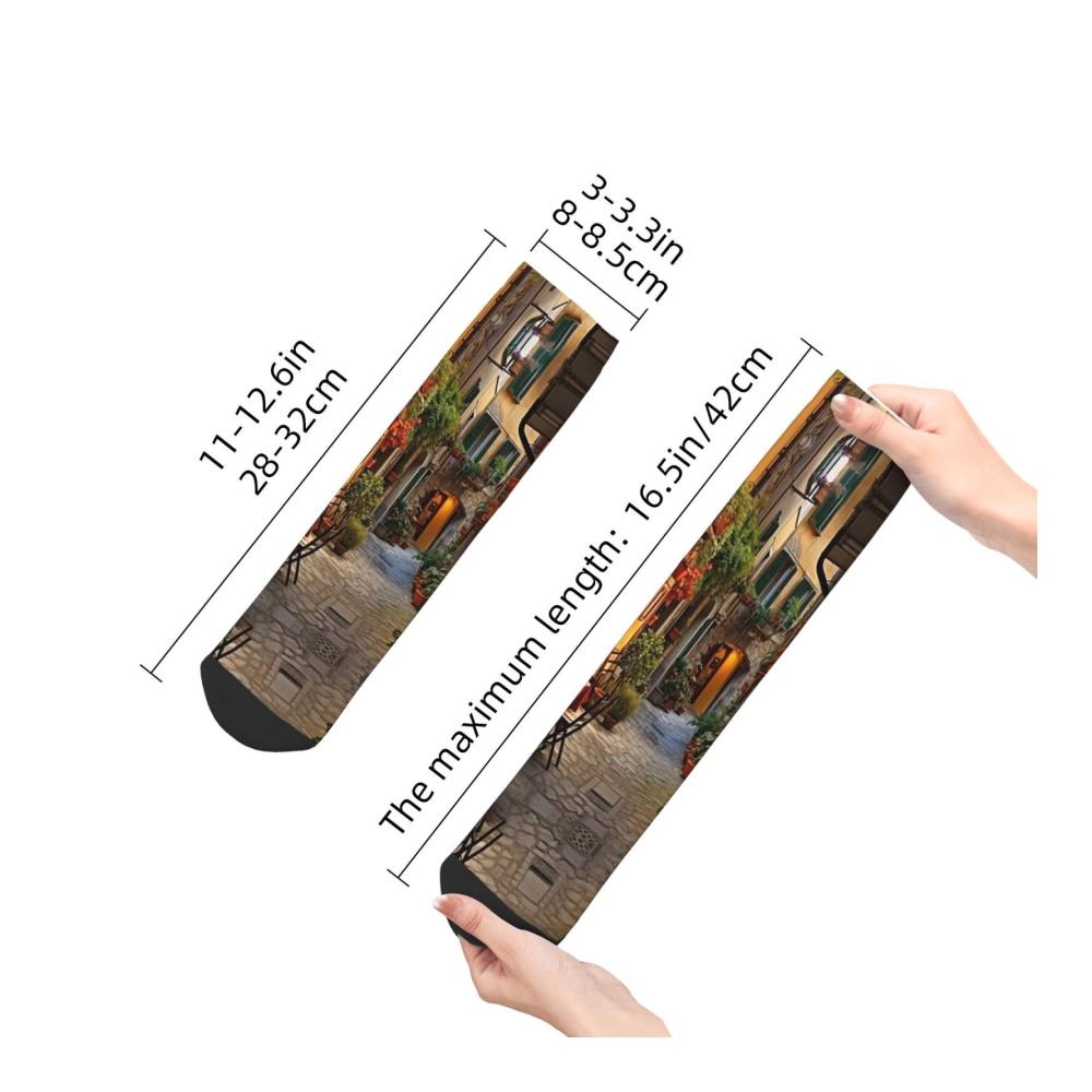 Modische Knöchelsocken Bequeme italienische Damen- und Herrensocken mit trendigen Mustern – Perfekte Passform für jeden! Entdecken Sie den Style von Italian Old Street! One Size