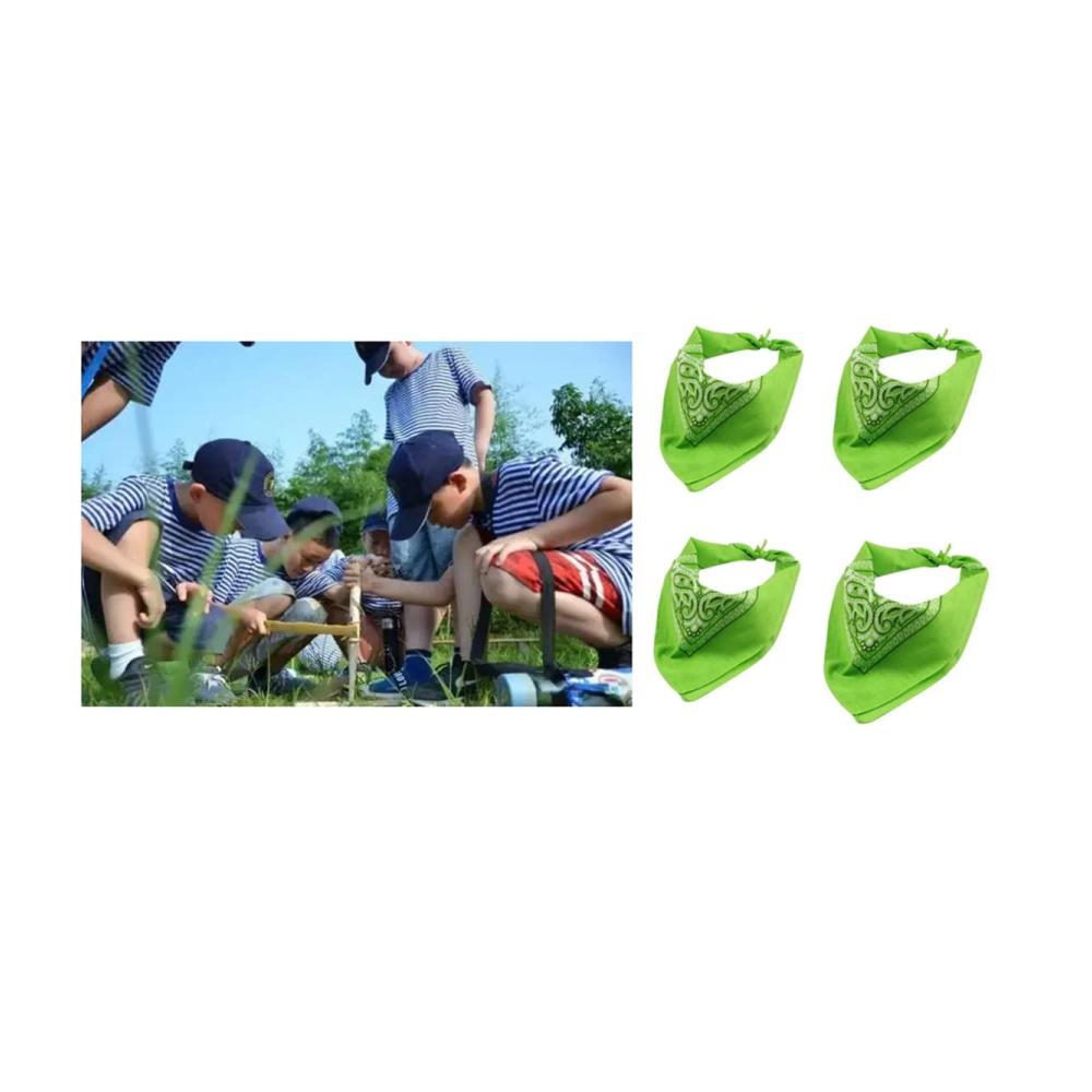 Sport Stirnband mit quadratischen Outdoor-Sporthandschuhen 48 Stück Handtücher aus Polyester für Camping Reiten oder den Innen- und Außenbereich