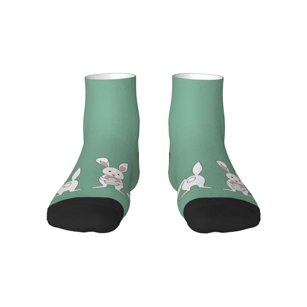 Entzückende Osterhasen-Knöchelsocken Bequemer Stil für Damen & Herren modische Muster Einheitsgröße – Frühlingserfrischung für Ihre Füße