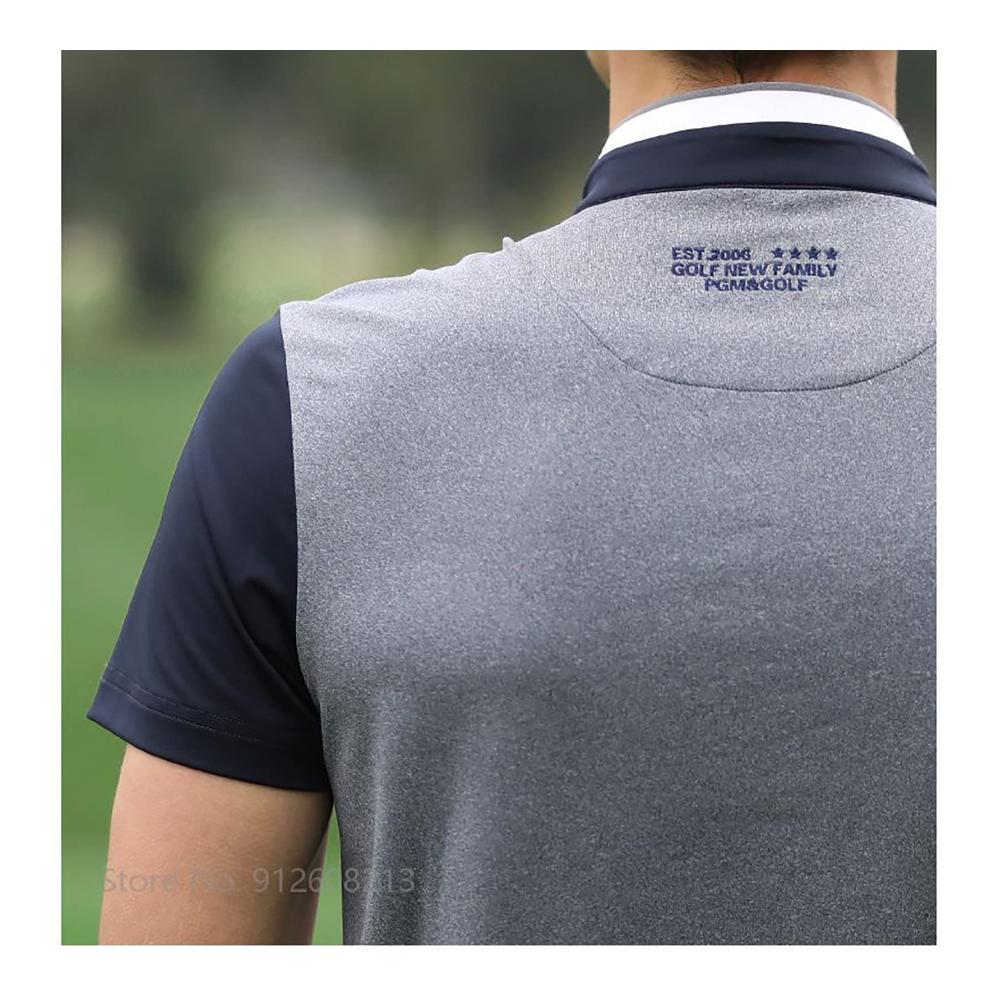 Sommer Golf Polo Herren Atmungsaktives schnelltrocknendes Poloshirt mit Reißverschlusskragen - Ideale Sportbekleidung für Feuchtigkeitstransport und Freizeit