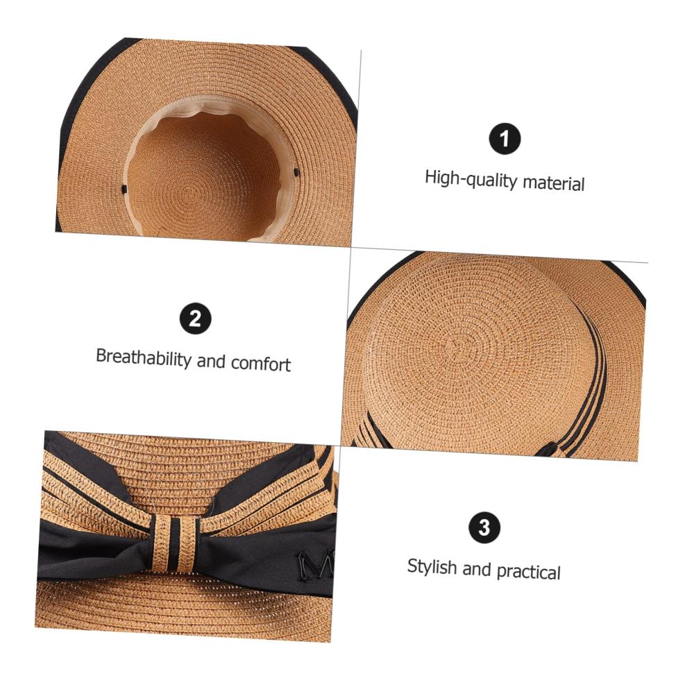Erfrischend modischer Sonnenhut für Damen - Faltbarer Strandhut mit Stil - Idealer Sonnenschutz für Outdoor-Aktivitäten und Reisen - Ein Must-Have für den Sommer