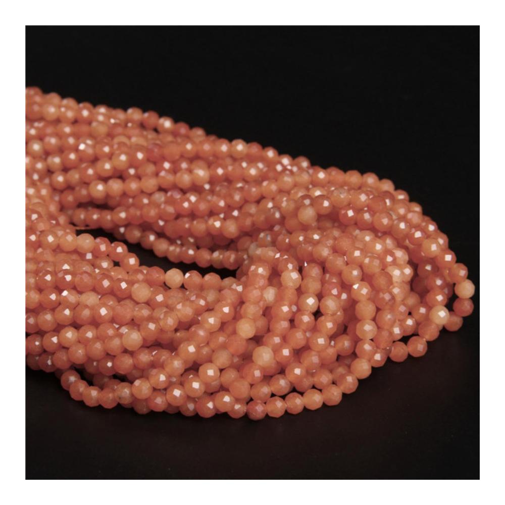 Hochwertige Edelsteine Facettierte Natursteinperlen für Schmuckherstellung - Achate Tigerauge Turmalin - Perfekt für Armbänder und Halsketten