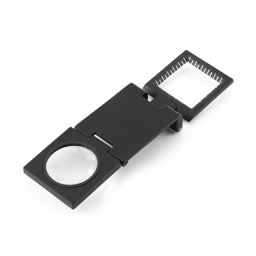 Entdecken Sie das ultimative Werkzeug für klare Sicht 10-fach faltbare Lupe aus Zinklegierung mit Skala und LED-Licht 28 mm Durchmesser! Perfekt für Detailarbeiten und Hobby