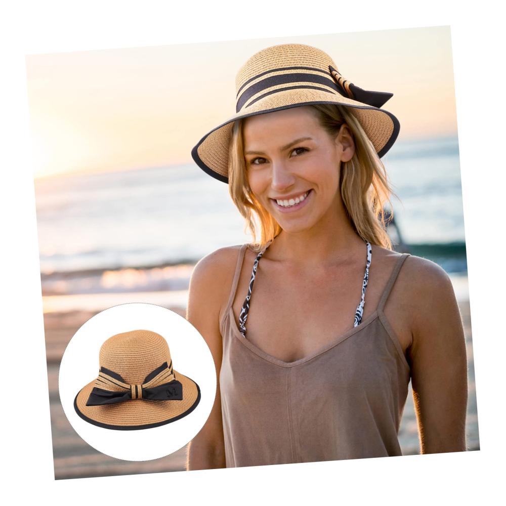 Erfrischend modischer Sonnenhut für Damen - Faltbarer Strandhut mit Stil - Idealer Sonnenschutz für Outdoor-Aktivitäten und Reisen - Ein Must-Have für den Sommer