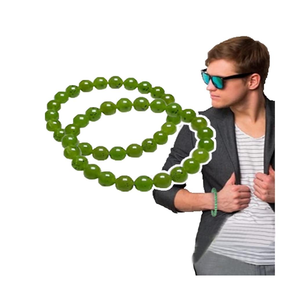 Entdecke die Magie des Armschmucks Glücks- und Wohlstandsgelang für Männer und Frauen geflochten mit grünem Lavastein und Naturstein. Einzigartige Eleganz für Glück und Stil