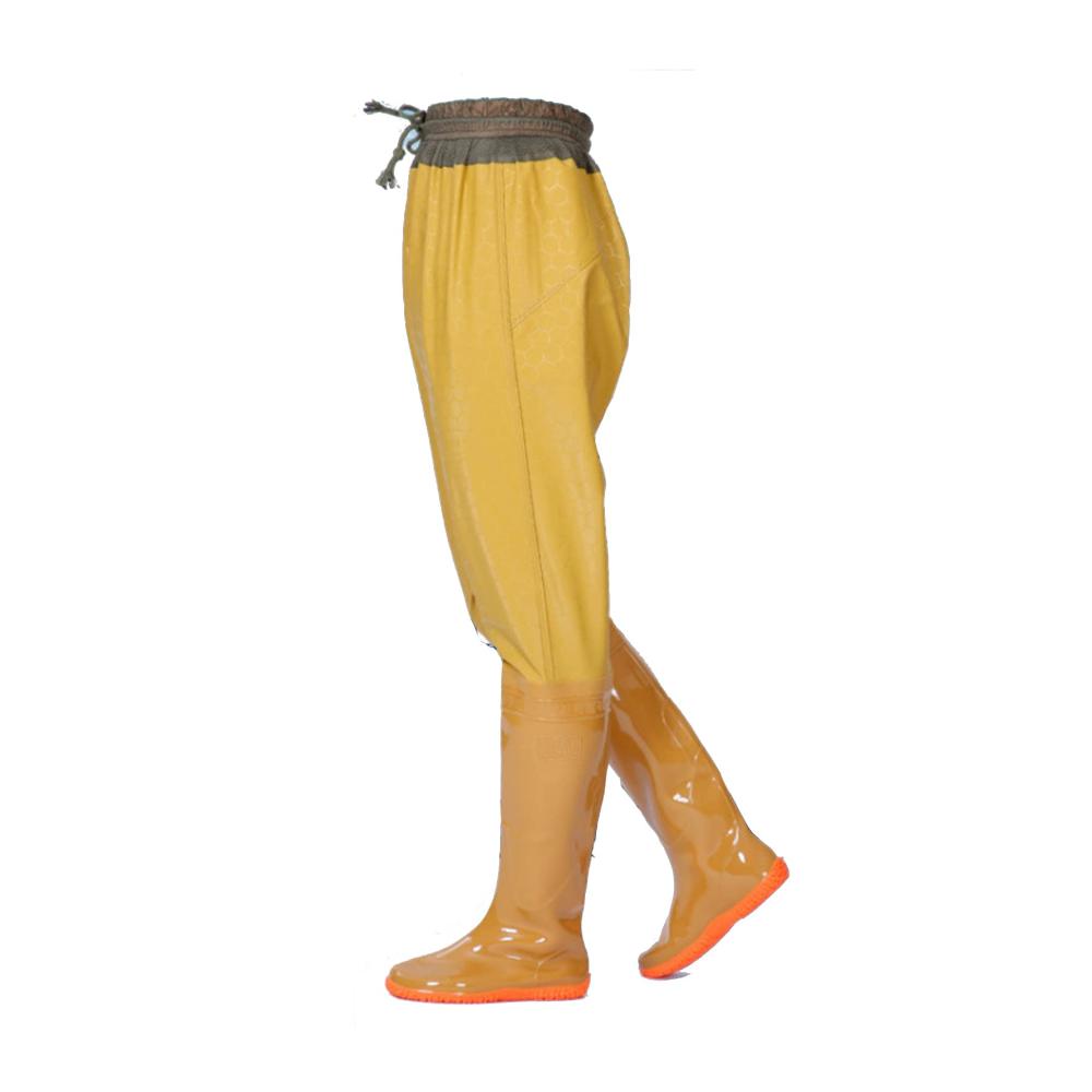 Entdecke die Ultimativen Wasserfesten Stiefel Leicht Stollensohle & Vielseitig für Angeln Jagen & Landwirtschaft | Unisex Gelbe Gummistiefel 37EU