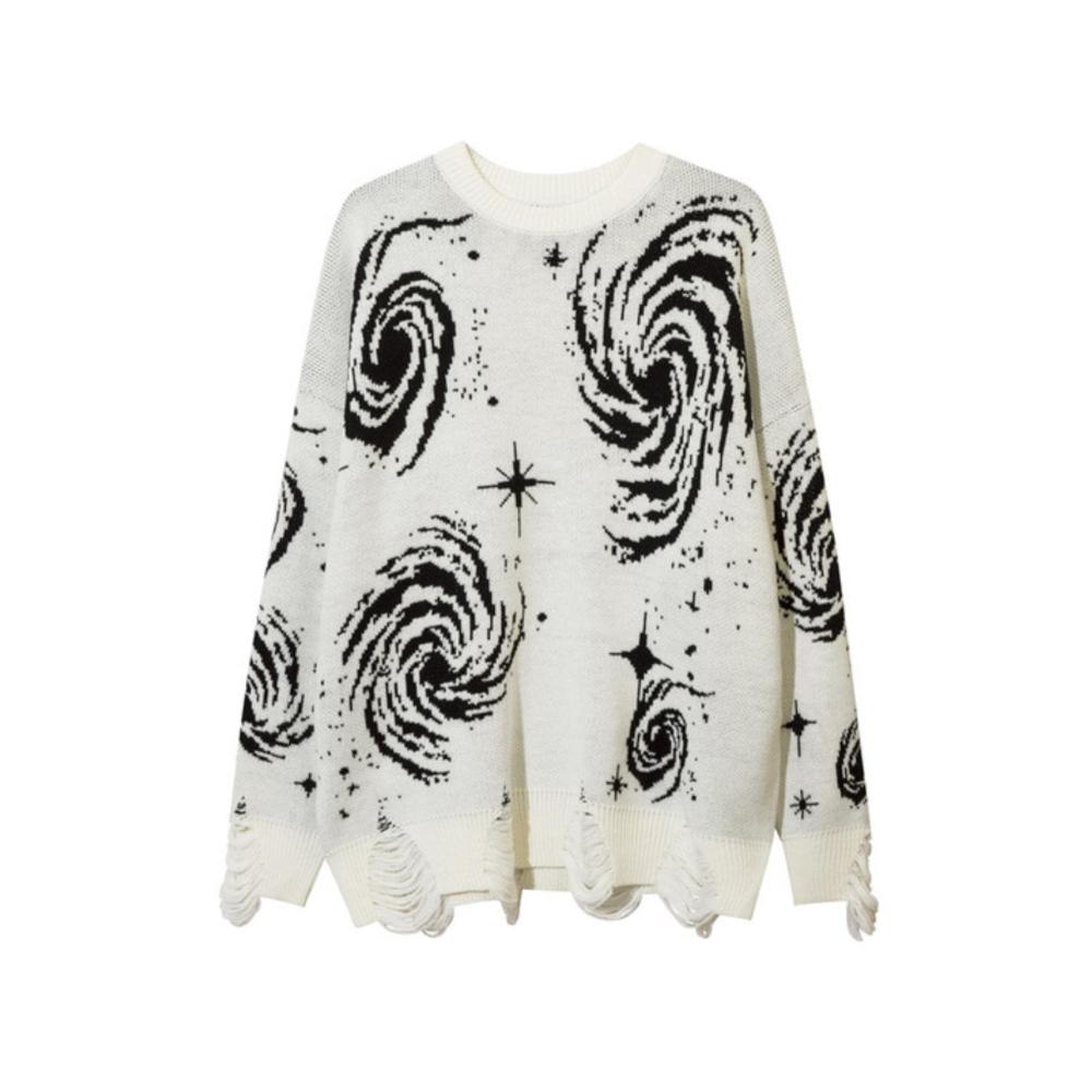 Entdecke den ultimativen Style Vintage Ripped Pullover für Männer & Frauen - Oversize & Hip Hop Look! Jetzt sichern und im Trend sein