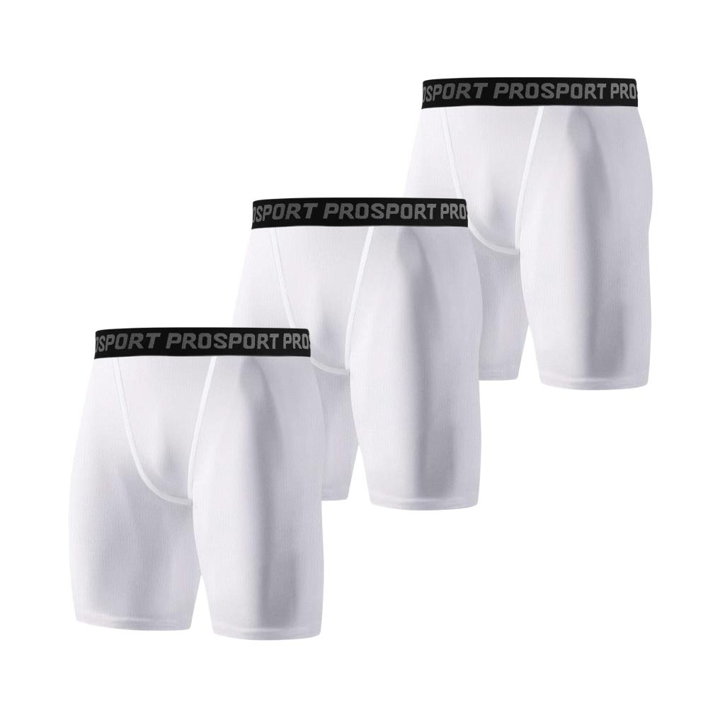 Hochwertige Herren Kompressionsshorts im 3er-Pack Perfekt für Sport und Training. Optimale Performance und Tragekomfort dank Spandex-Material. Jetzt zugreifen