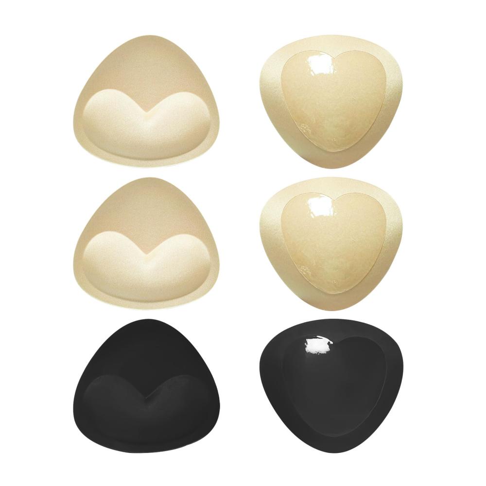 Voluminöse BH-Einlagen 3 Paar Abnehmbare Selbstklebende Pads für Brustlift und Komfort in BHs und Bikinis – MIVAIUN Qualität