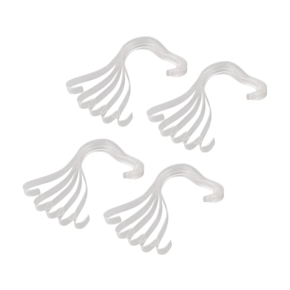 Erhalten Sie 20 stilvolle Schuhspanner Modeklare elastische Kunststoffhalter für Frauen Sandalen - Platzsparendes Schuhständer-Rack