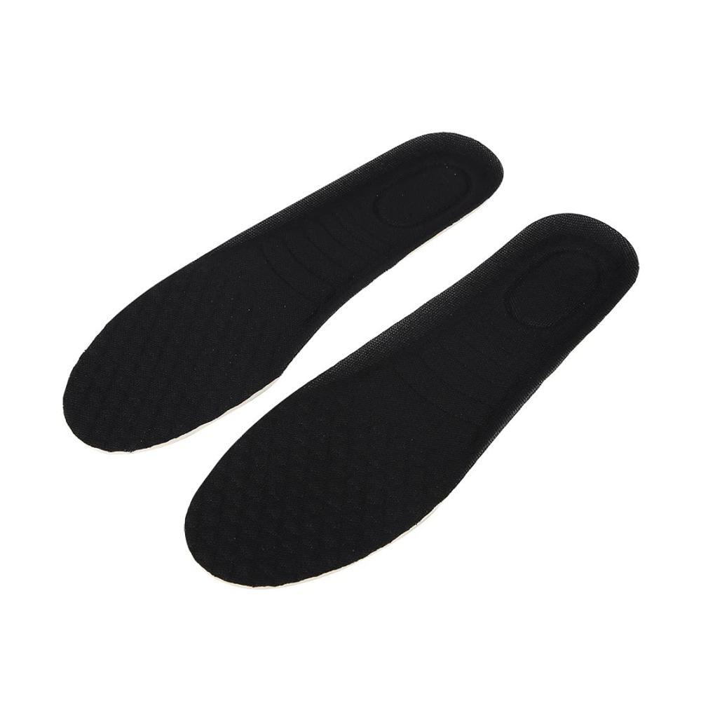 Erleben Sie ultimativen Komfort Weiche Massage-Sporteinlegesohle für Größe 43-47 Schwarz (1 Paar