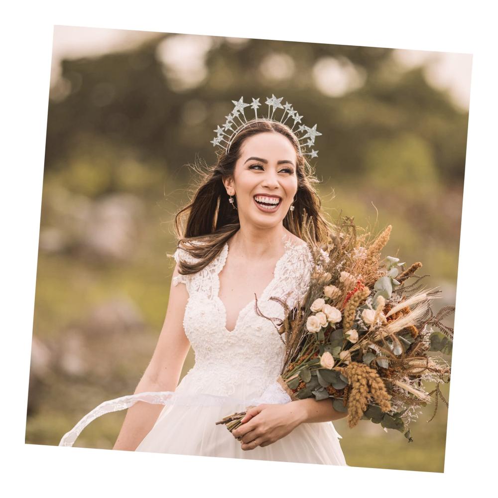 Glänzende Haarbänder Funkelnde Sterne und Strass für magische Hochzeits-Styles! Perfekter Haarschmuck für Kinder Mädchen und göttliche Prinzessinnen. Gönnen Sie sich strahlenden Glamour