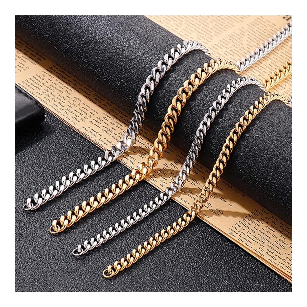 Armband Herren Edelstahl Gliederkette Geschenke für Männer Vatertagsgeschenk Geburtstagsgeschenk Schmuck