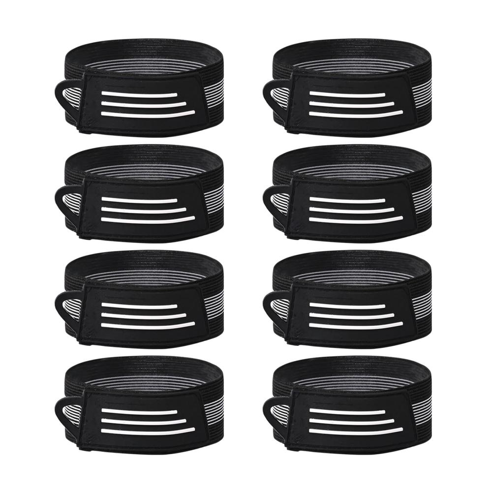 Hochwertige Elastische Unisex Trägerhosen Fahrrad Knöchel Gürtelgummis für Sport Fahrradfahren Wandern Radfahren Camping Laufsport Wandern in Vielerlei Hinsicht