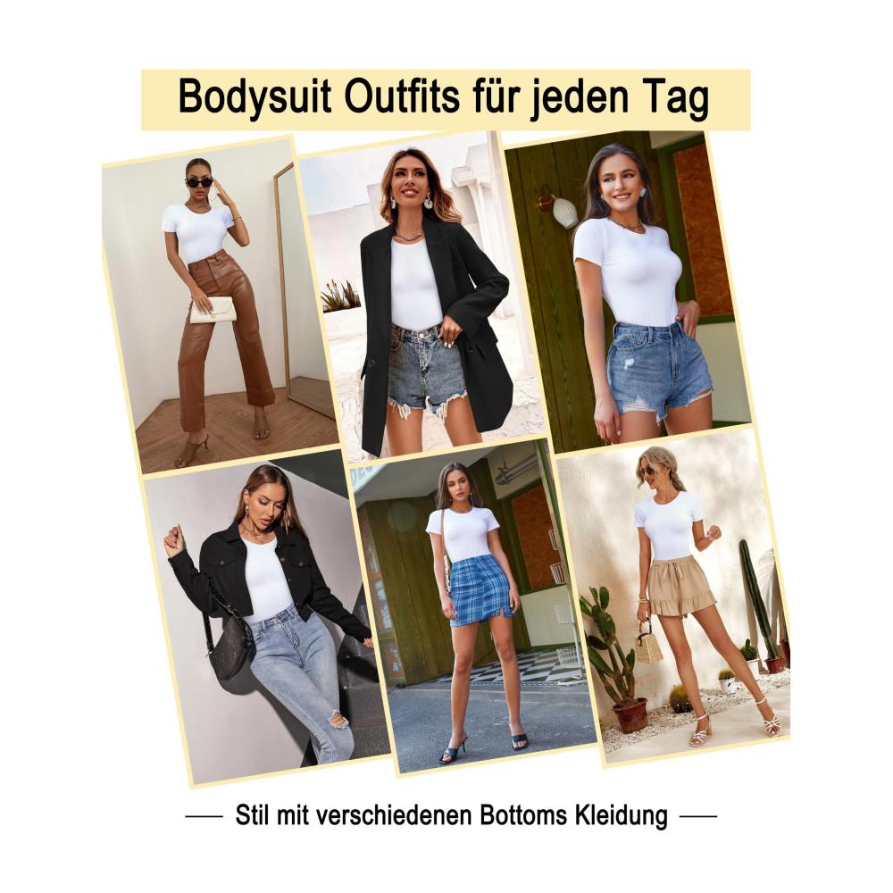 Entdecken Sie den ultimativen Formende Bodys Sculpting Body Shaper Damen T-Shirt Tanga Bodysuit. Perfekt für eine schmeichelnde Silhouette und Selbstvertrauen jetzt erhältlich