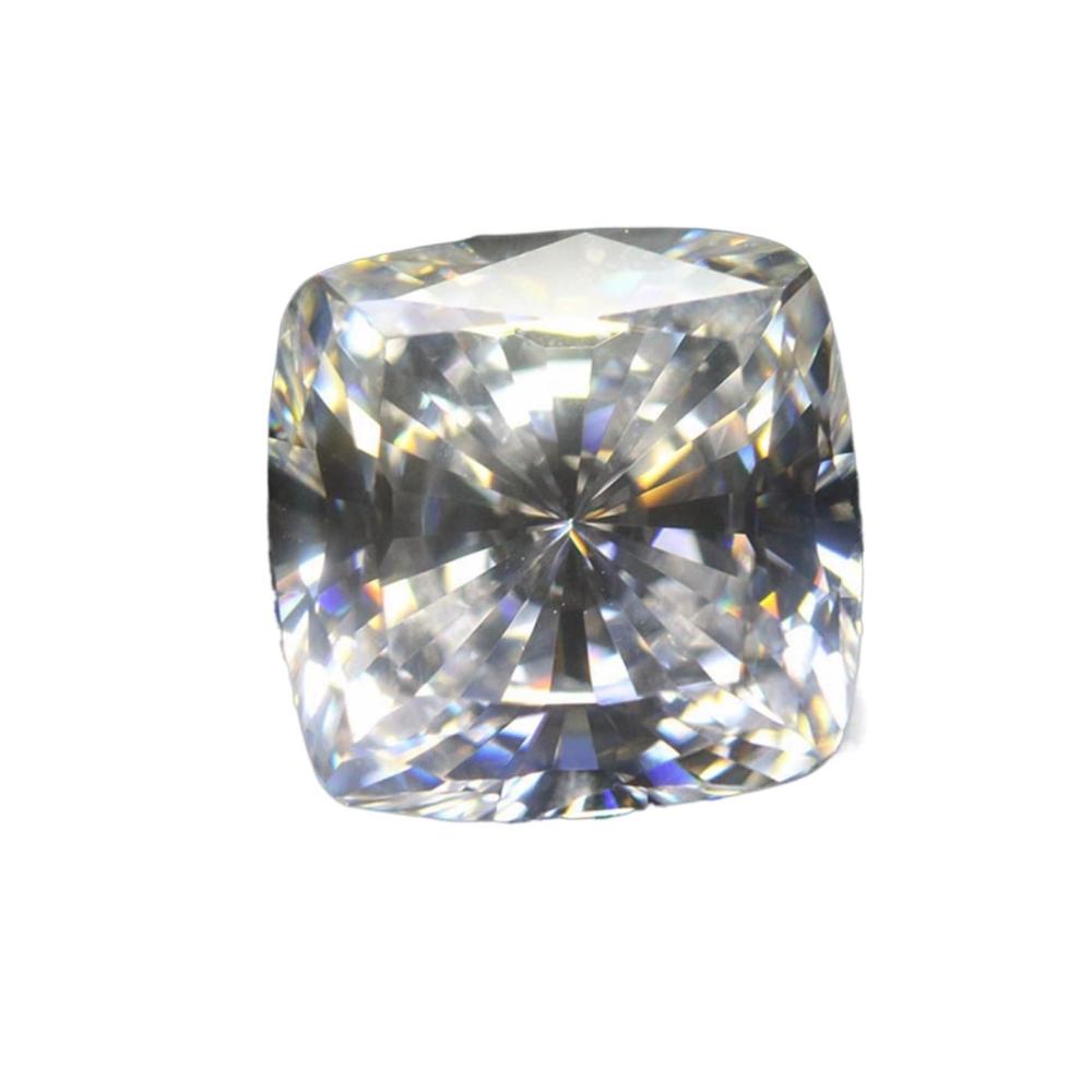 Brillanter Luxus Natürlicher weißer Saphir 14.0 Karat 12x12mm quadratischer Schnitt. AAAAA VVS Qualität für exquisite Schmuckstücke mit Edelsteinen. Entdecken Sie die Eleganz der Edelsteine