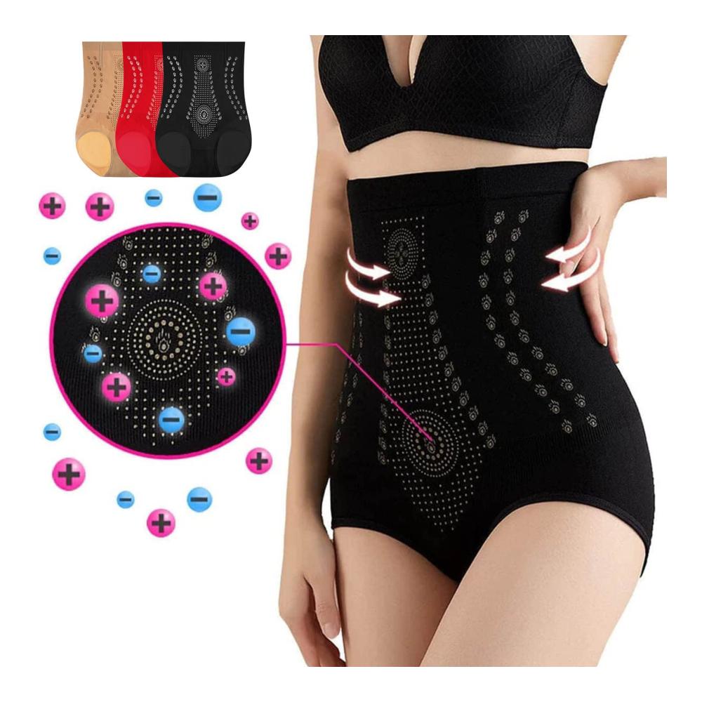 Elegante Miederslips für Frauen | Fiber Restoration Body Shaper | Bauchkontrolle & Gesäßhebung | Elastische Taille Shapewear mit Hüftvergrößerung