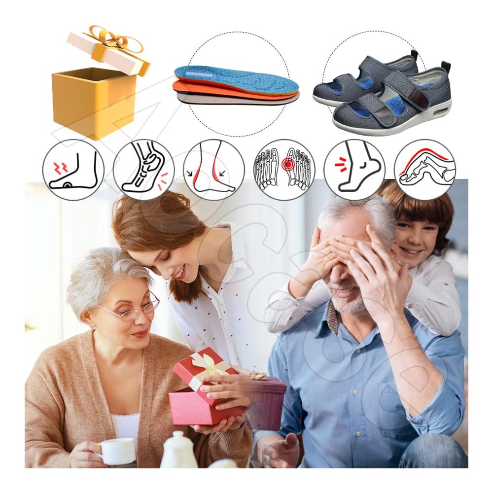 Entdecken Sie den ultimativen Komfort Herren-Sneaker mit Luftpolster verstellbaren Verschlüssen und extra Tiefe. Diabetiker-Schuhe für höchsten Tragekomfort