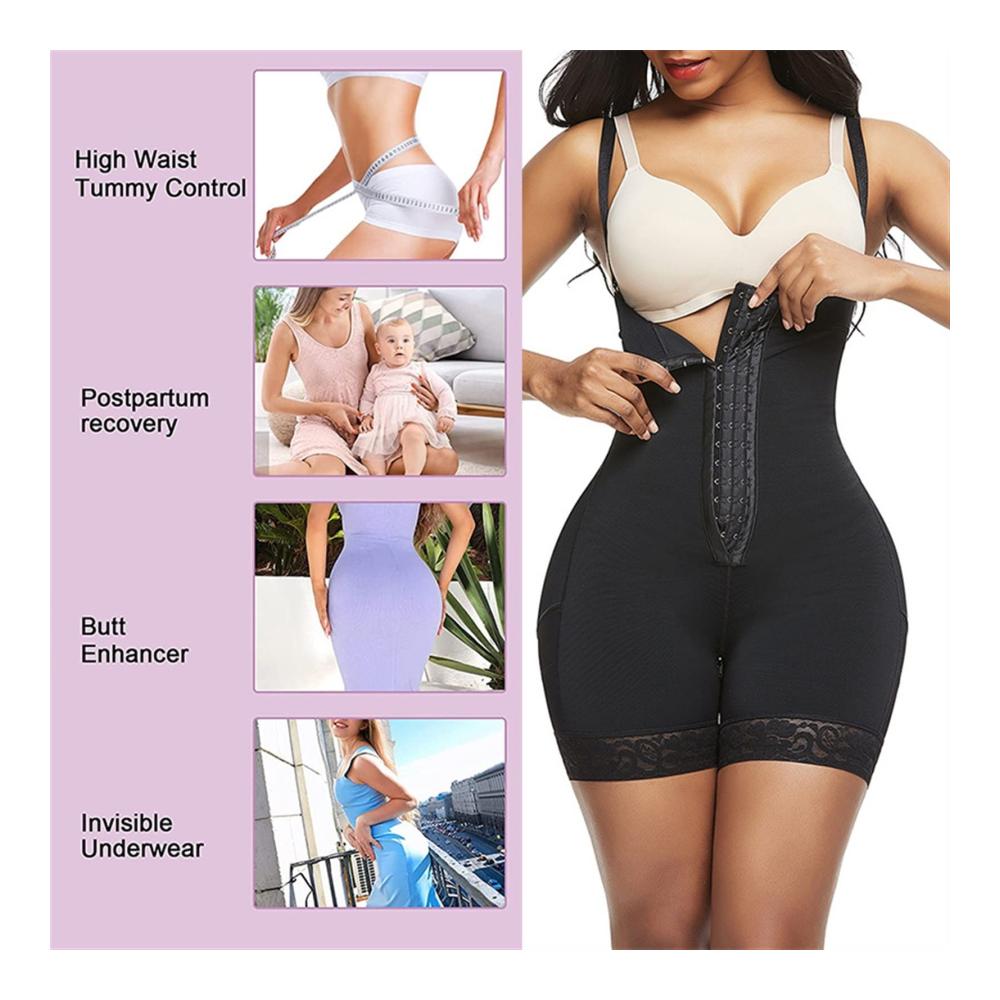 Schlankheits-Geheimnis Formende Bodys mit Reißverschluss für Frauen. Kompressionskleidung zur Bauchkontrolle und Taillenformung. Entdecken Sie Ihre perfekte Silhouette mit Fajas Kolumbianas