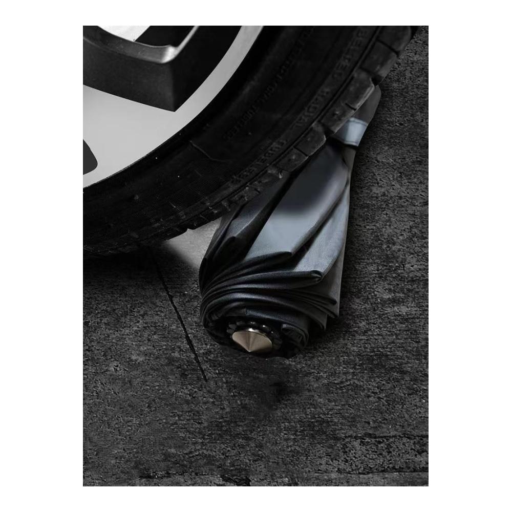 Hochwertiger faltbarer Taschenschirm für Mazda 3 2003-2018 | Autologo Teflonbeschichtung Sturmfest Kompakt & Stabil | Windsicherer Regenschutz mit Schirmtasche | Perfekt für Herren und Damen