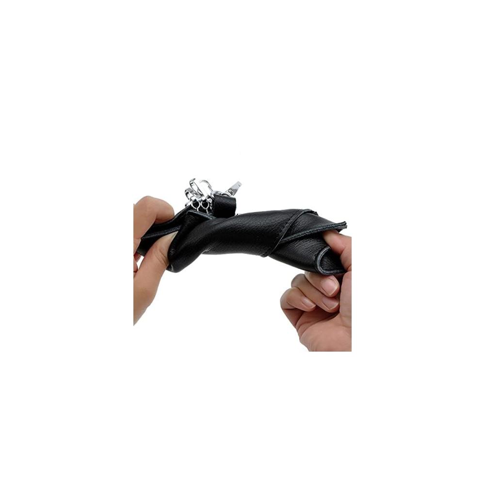 Elegante Echtleder Schlüsseltasche für Herren Perfekter Organizer für Schlüssel Karten und mehr