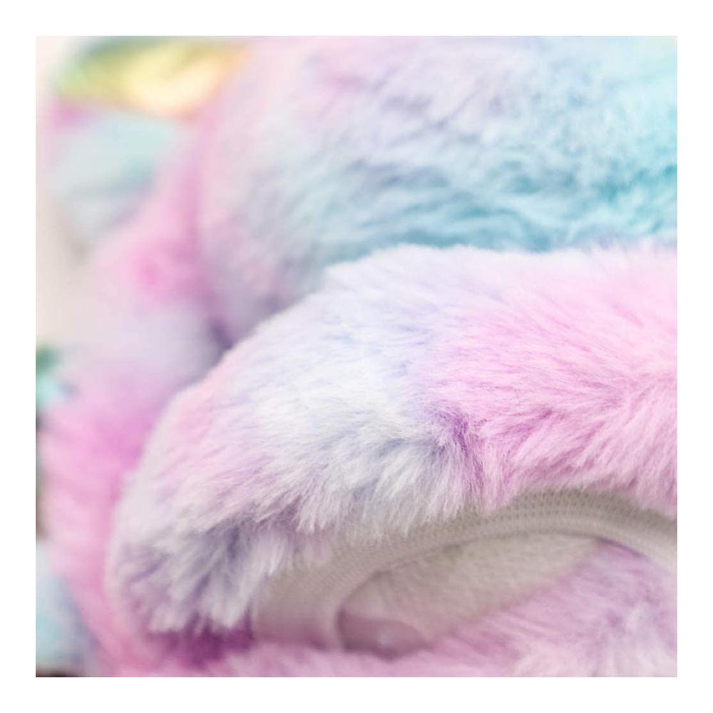 Erhalten Sie stilvollen Schutz mit Regenbogen Winter Ohrenschützern für Frauen und Mädchen! Süße Bowknot-Details flauschiges Design und Wärme für kalte Tage! Gönnen Sie sich jetzt