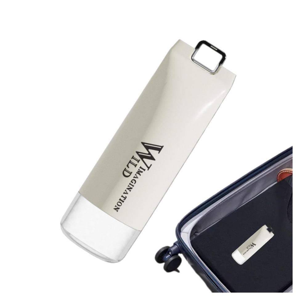 Organisiere deine Reise essentials mit Stil! Kulturtaschen-Set für unterwegs Tragbarer Zahnbürstenhalter & Waschbecher. Perfekt für Zahnpasta Zahnbürsten & mehr