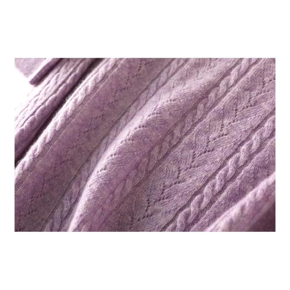 Damen T-Shirts Dünn O-Ausschnitt Strickpullover Wollpullover Halbarm Pullover Hohl Oberteil Loose Langarm