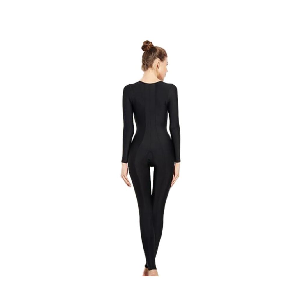 Ultimative Formgebung Damen Full Body Shaper für Tummy Control Liposuktion Compression Postpartum Butt Lift & Waist Trainer mit offener Schrittpartie