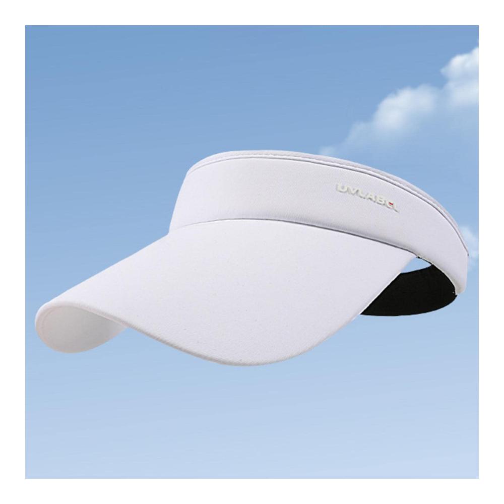 Sommer-Stil Damen Visoren mit breiter Krempe | Verstellbare atmungsaktive Sonnenblenden-Hüte für ultimativen Sonnenschutz im Freien | Leicht & Modisch | Perfekt für Strand & Sport