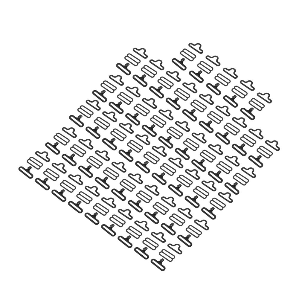 Entdecken Sie die Vielseitigkeit von Metall-Kupfer-Fliegenclips! Perfekte 50 Sätze Hardware für Ihre anpassbare Fliege. Krawattenclip mit Hakenverschluss und verstellbarem Riemen