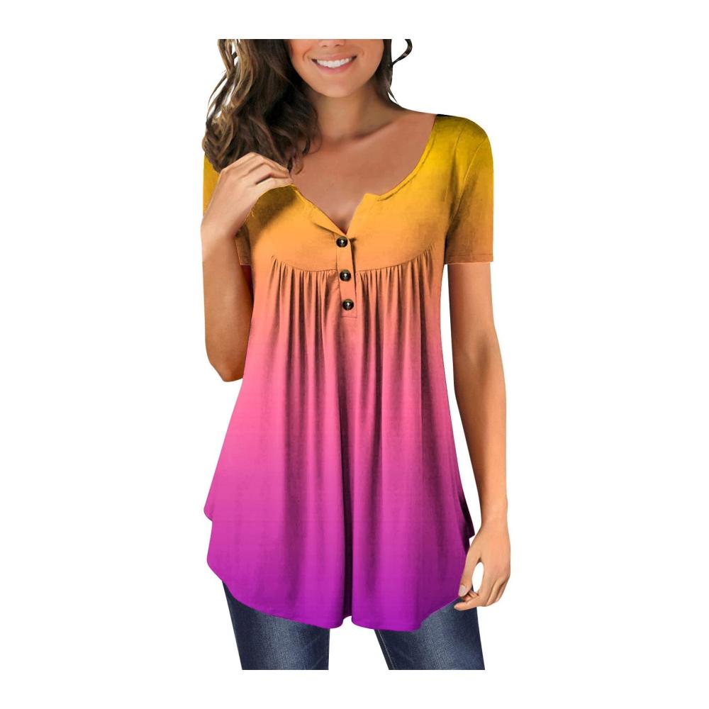 07-pink T-shirt Damen