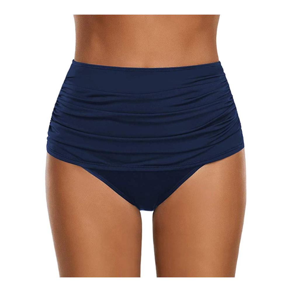Badeanzug Damen Modische Badeshorts für den Strandurlaub | Schnell trocknende Damen Badeshorts in eleganter High-Waist-Optik für stilvolle Schwimmtage