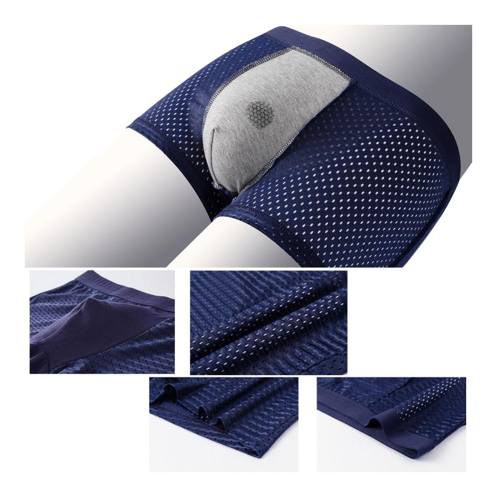 Ultimativer Komfort 4/8er-Pack Dropdaddy Bambus-Boxershorts aus Ice Silk für Männer! Atmungsaktiv luxuriös und langlebig. Jetzt die besten Unterhosen entdecken
