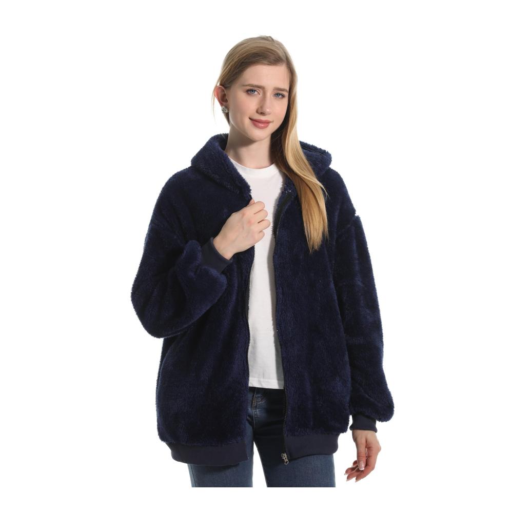 Fleece Marineblau