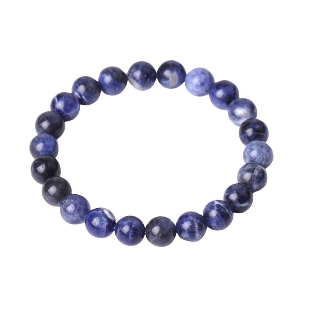Entdecke das perfekte Geschenk Verstellbares Chakra Armband mit Dumortierit-Natursteinperlen. Einzigartiger Armschmuck für Frauen Mädchen und Jungen. Weihnachtsschmuck der Herzen berührt