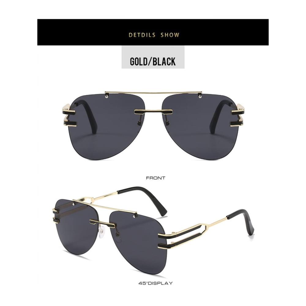 Entdecke den ultimativen Style Rahmenlose Damen-Party-Foto-Sonnenbrille für trendige Fashionistas. Schütze deine Augen mit Stil