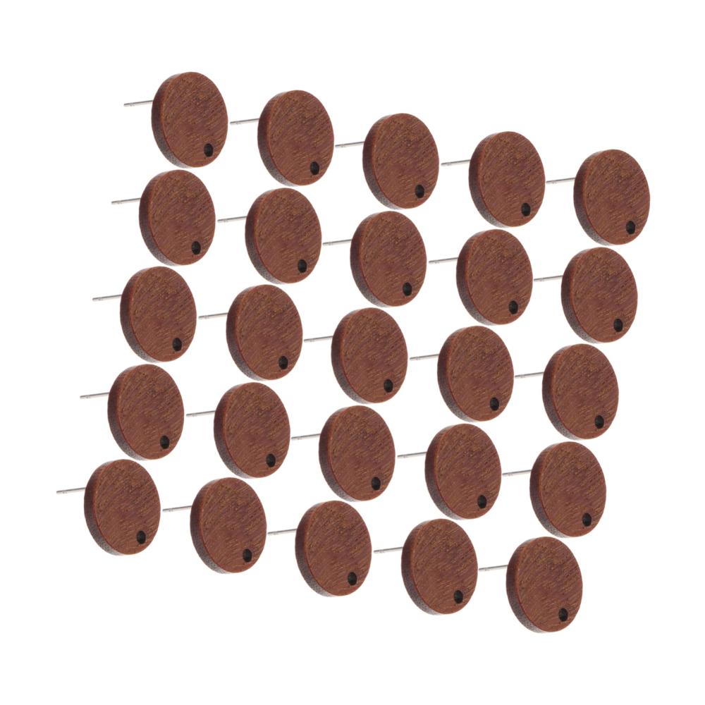Entdecken Sie die Vielfalt Ohrringverschlüsse für kreative Ohrschmuckideen - 120 Stk Holz-Ohrstecker-Konverter für einzigartige Styles und Koreanische Accessoires