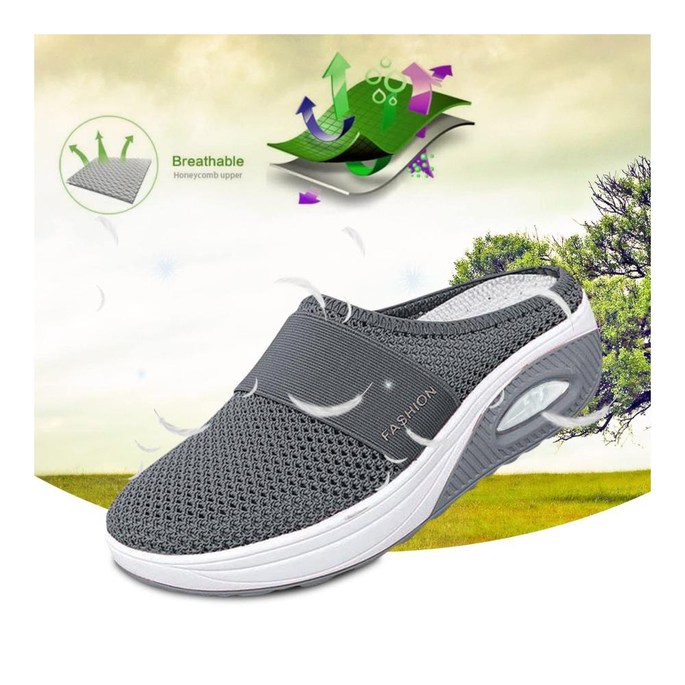 Höchsten Komfort auf dem Court Tennisschuhe Damen Air Cushion Orthopädische Slip-On Sneaker mit Fußbett für Ultimative Leistung und Stil