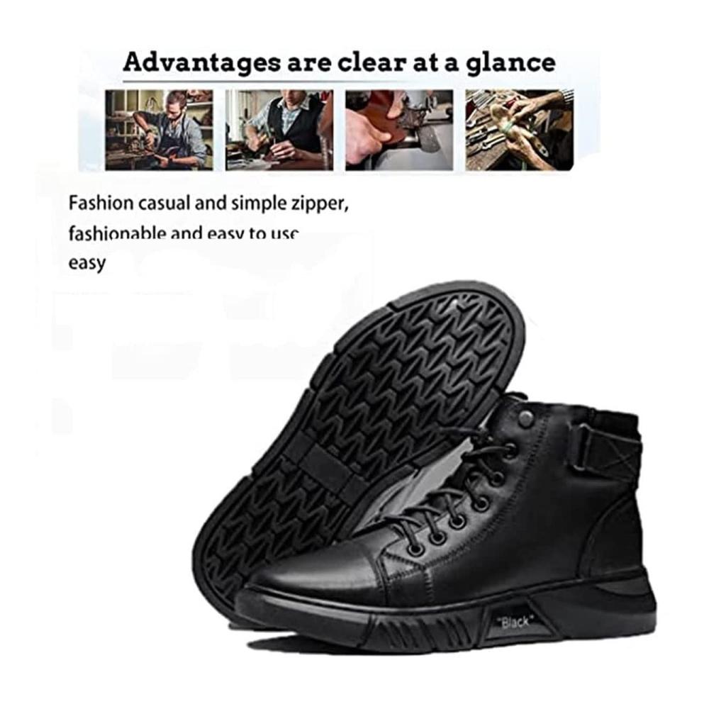 Entdecken Sie stilvolle Eleganz Handgefertigte italienische High-Top-Lederstiefel für Herren inspiriert vom britischen Stil. Ein Muss für Ihre Garderobe 2024