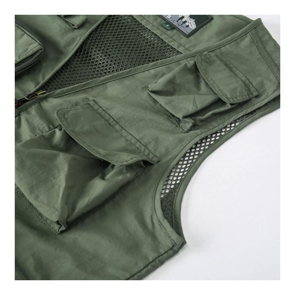 Entdecke die ultimative Multi-Taschen Weste für Herren | Atmungsaktiv multifunktional und stilvoll für Angeln Segeln Joggen und mehr