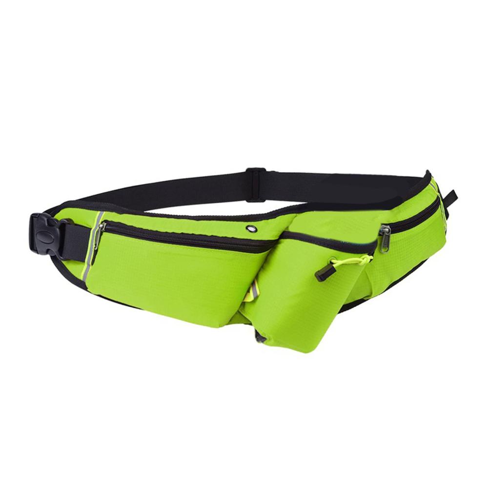 Mode-Hüfttaschen Leichte Lauftasche für Reisen Arbeit Sport und mehr mit Handyhalter Grün