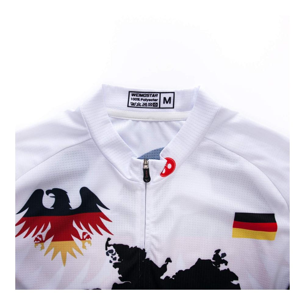 Top-Qualität Deutschland Fahrradtrikot für Männer - Kurzarm Radtrikot & Shirt in S-3XL Größen - Hochwertige Bekleidung für stilvolles Radfahren