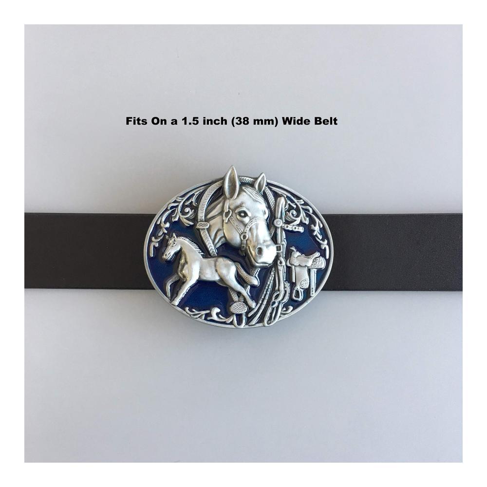 Exklusive Vintage Rodeo Cowboy-Gürtelschnalle – Handgefertigte Oval-Schnalle im authentischen US-Stil! Jetzt erhältlich! Sichern Sie sich Ihren Stil