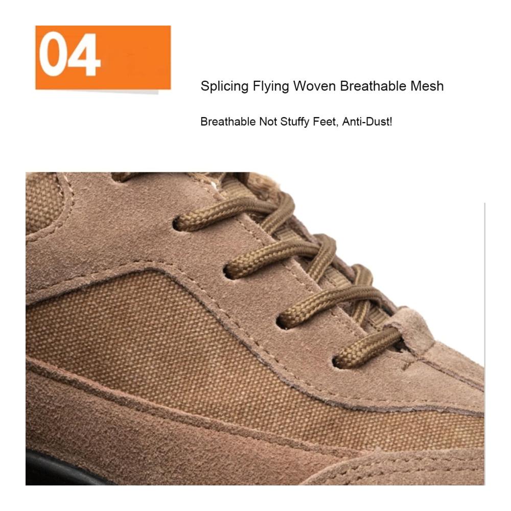Hochwertige Arbeitssicherheitsschuhe Stahlkappen für Schutz Leichtigkeit für Komfort Stil für Eleganz. Robuste Industriebauschuhe unverwüstliche Turnschuhe